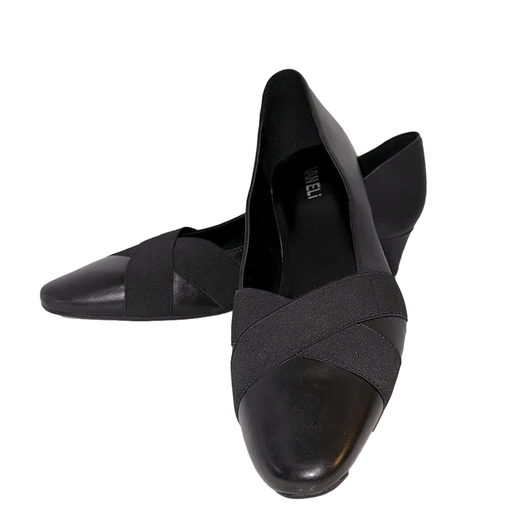 Van Eli Classic Black Crisscross Pumps Size 11S - NWOT